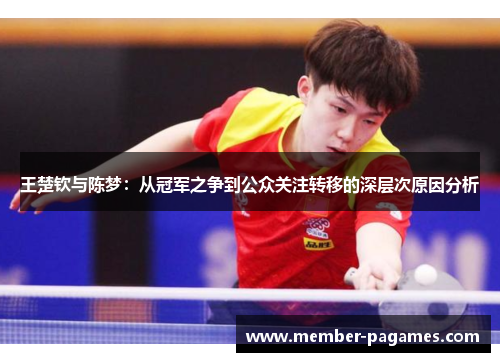王楚钦与陈梦：从冠军之争到公众关注转移的深层次原因分析