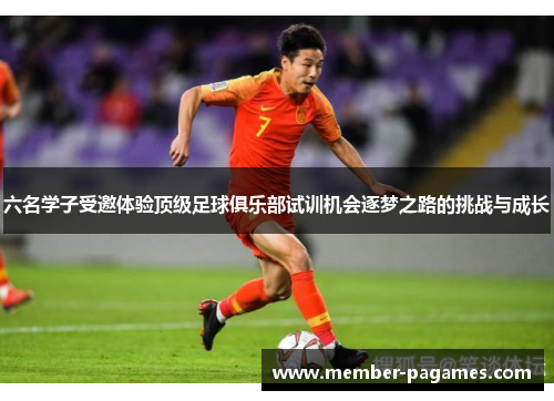 六名学子受邀体验顶级足球俱乐部试训机会逐梦之路的挑战与成长 六名学子受邀体验顶级足球俱乐部试训机会逐梦之路的挑战与成长